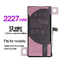 IPhone 12 Mini için Yüksek Kapasiteli 2227mAh Cep Telefonu Lityum Pil